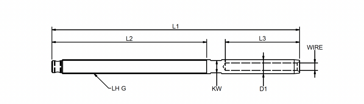 Qrt Thread Thread terminal - QRT spare part - Blue Wave