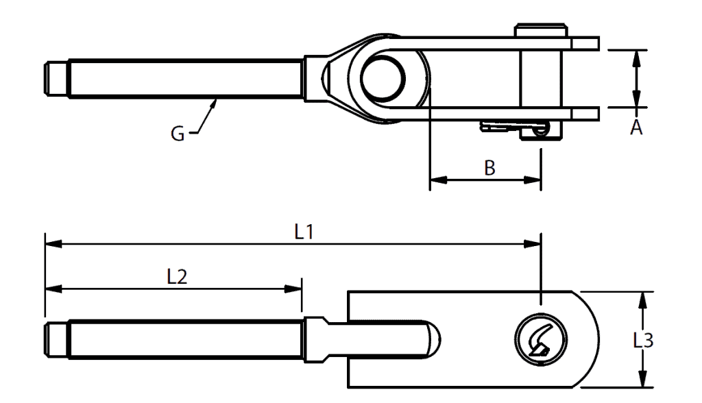 0232xxAXB wave line thread toggle